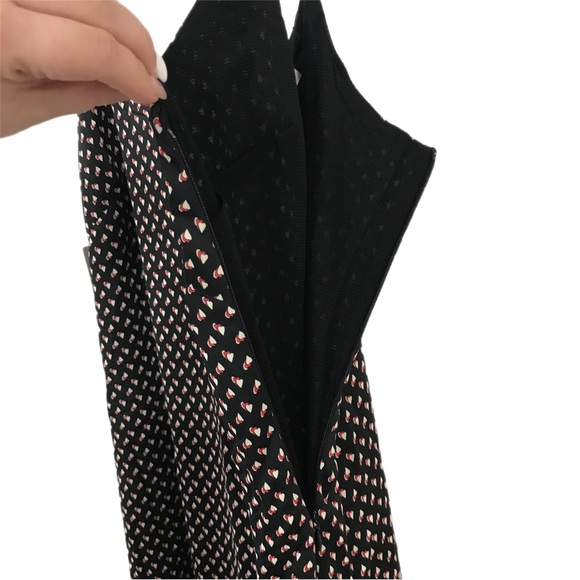 Collective Concepts Black Mini Heart Dress - Picture 5 of 9